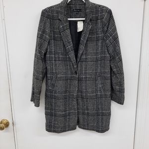 Love tree plaid jacket size L
